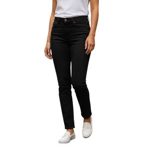 GAP Women's Classic Straight Leg Black Jeans Denim Size 12/31R‎ Regular NWOT